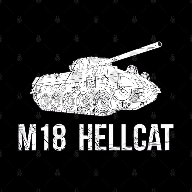 M18 Hellcat Tank Destroyer USA Shabby by FAawRay