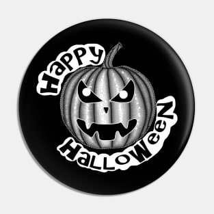 Happy Halloween Pumpkin shirt, Trick or Treat top, Halloween top, Black and white design, Halloween art, Fun Halloween shirt, Custom top Pin