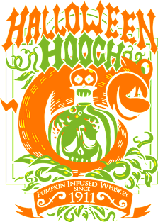 Halloween Hooch Magnet