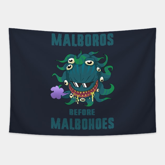 Malboros (blue) Tapestry by TheWellRedMage