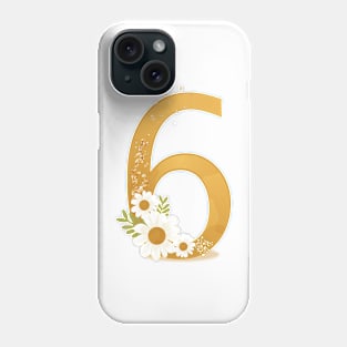 Number 6 Phone Case