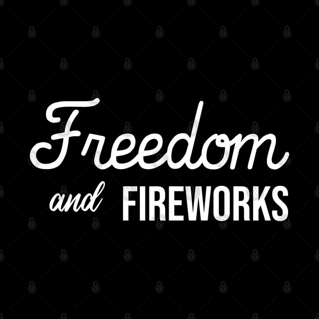 Freedom and Fireworks: 4th of july celebration gift idea by ForYouByAG