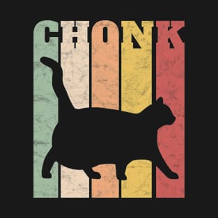 Funny Chonk Scale Cat Meme Memes T-Shirt