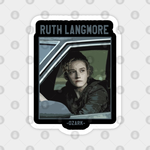 ruth langmore - oz Magnet by Mortensen