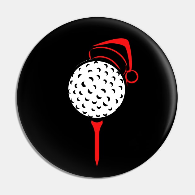 Santa Golf Ball Pin by RedRock