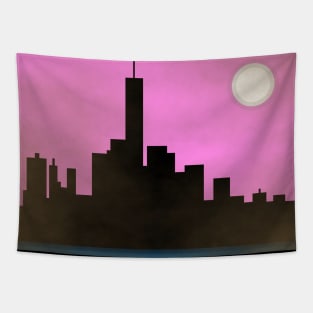 New York City Skyline Tapestry
