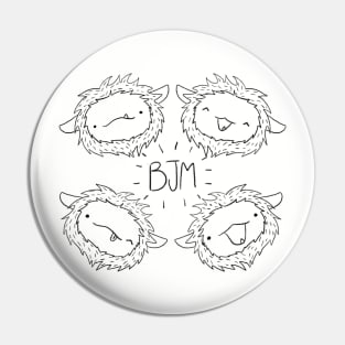 The Faces of BJM Pin