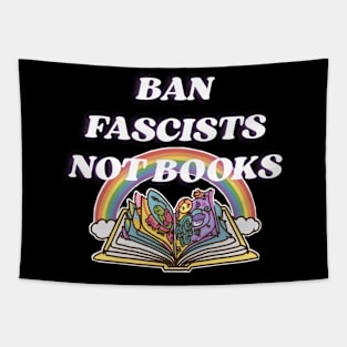 Ban fascists not books Tapestry