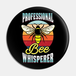 Funny Honey Beekeeper Gift Pin