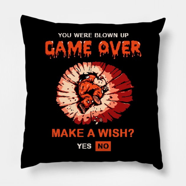 Blown Up Pillow by CoDDesigns