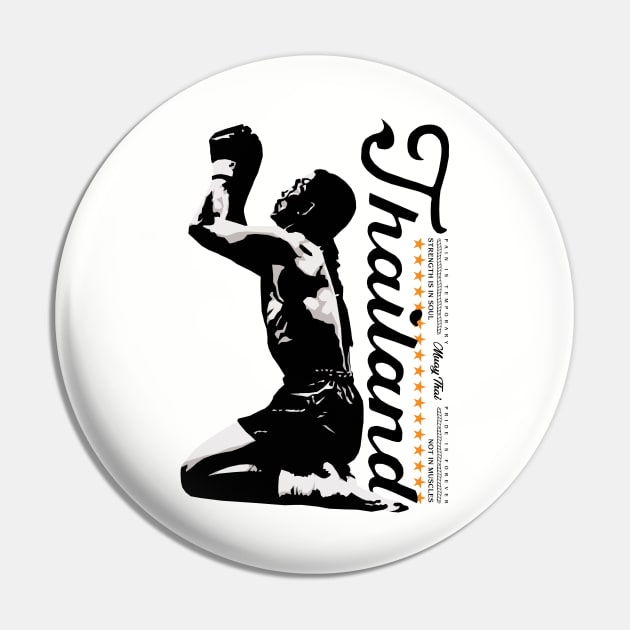 Muay Thai Wai Kru Pin by KewaleeTee