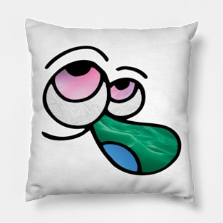 Cartoony Face Pillow