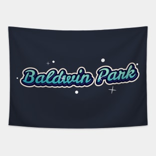 Baldwin Park city California -Retro- Tapestry