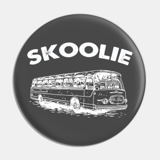 Skoolie Vintage Bus Pin