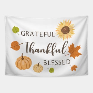 Blessed Thanksgiving Tapestry