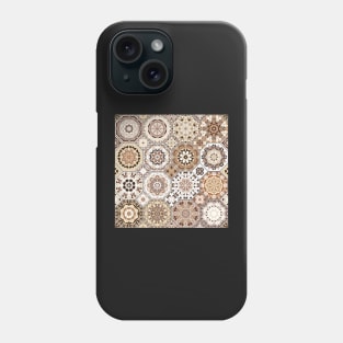 Octagonal Oriental and ethnic motifs in patterns. Phone Case