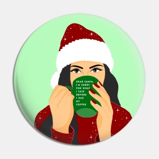 Dear santa Pin