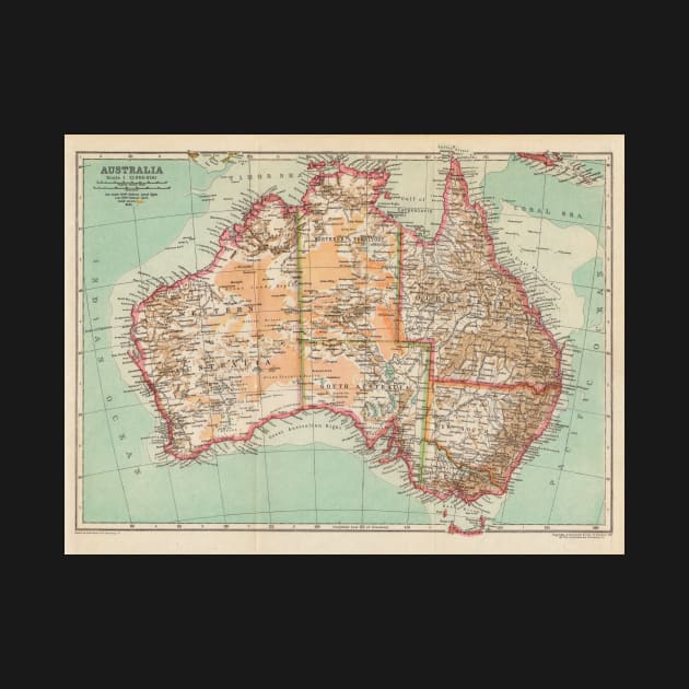 Australia Antique Maps by alexrow