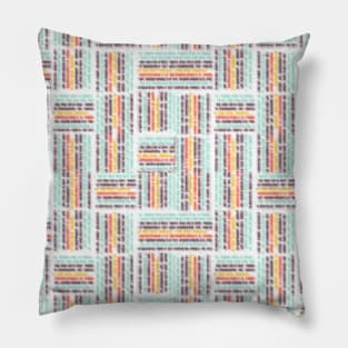 Blurred lines Pillow