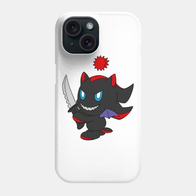 Shadow Chao Phone Case by Firestorm Fox