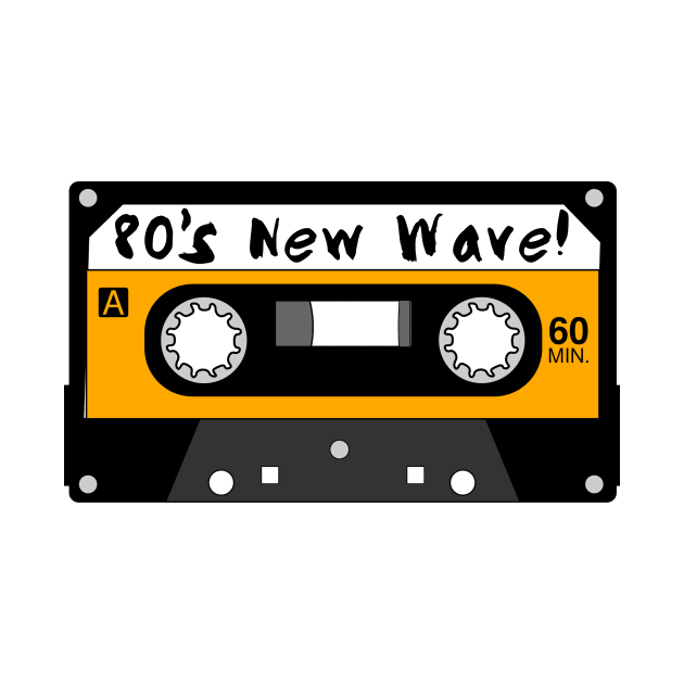 80’s New Wave Mix Tape by MessageOnApparel