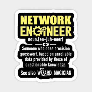 Funny Network Engineer Noun Definition Meaning Magnet