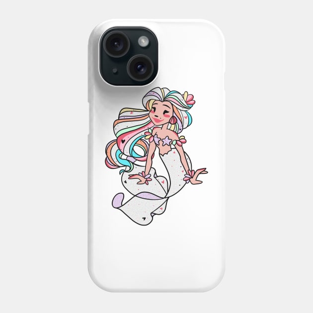 July Mermaid Phone Case by Maxineart