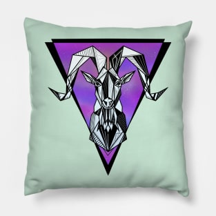 Capricorn zodiac sign Pillow