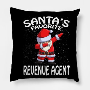 Santas Favorite Revenue Agent Christmas Pillow