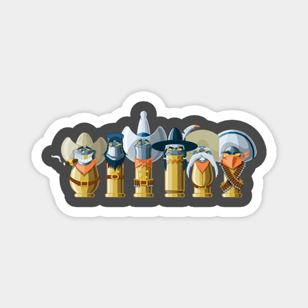 Toon Bullets, Roger Rabbit Magnet by Staermose