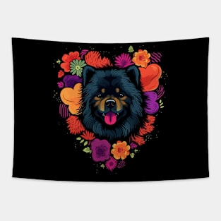 Chow Chow Valentine Day Tapestry