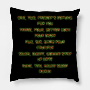 Horror Lullaby Pillow