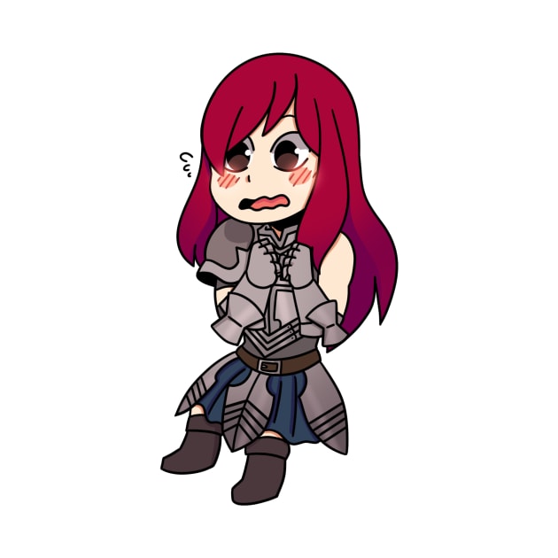 Chibi Erza by Dragnoodles