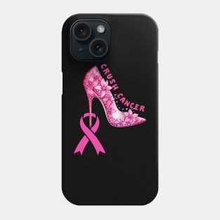 Crush Cancer Breast Cancer Awareness Phone Case