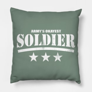 Army's Okayest Soldier Pillow