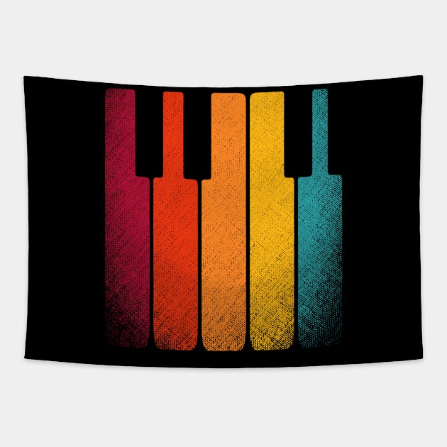 Key Music Tapestry by Cooldruck