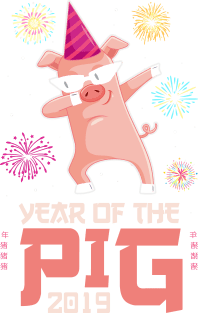 Year of The Pig 2019 Magnet