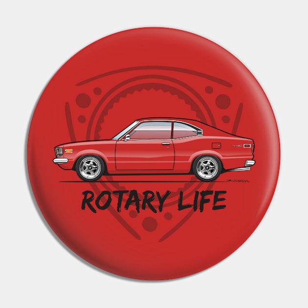 Multi Color Rotary Life Pin by JRCustoms44