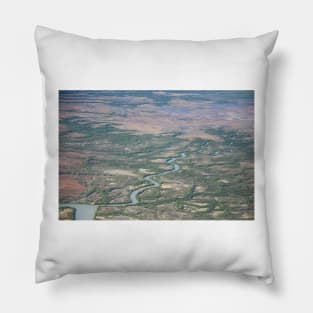 Flying Over Kakadu Pillow