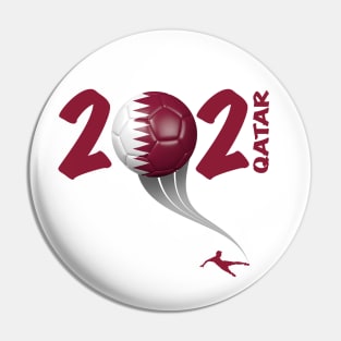 Qatar Copa America Soccer 2021 Pin