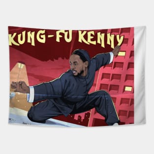 Kung Fu Kenny Tapestry