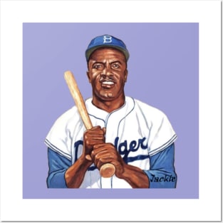 1957 JACKIE ROBINSON NAACP Print Vintage Baseball Poster. 