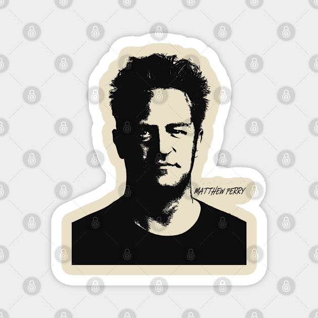 Matthew Perry Magnet by My Daily Art