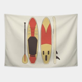 Standup Paddleboarding Tapestry