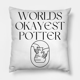 World okayest potter Pillow