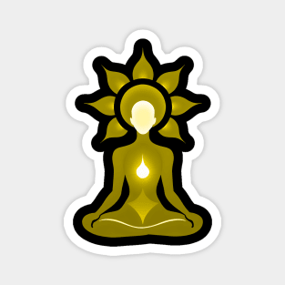 Aura Gold Meditation 07 Magnet