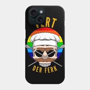 vert der frek skull Phone Case