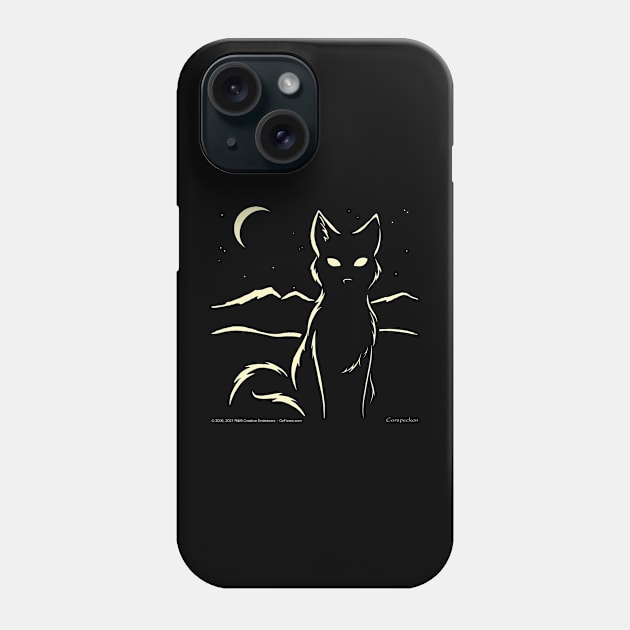 Moonlit Fox Phone Case by OzFoxes