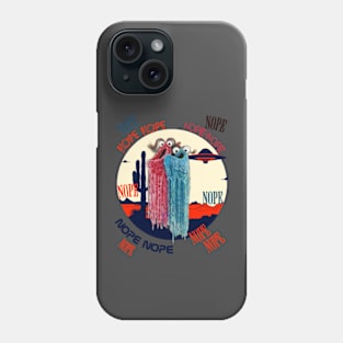 SESAME STREET NOPE NOPE ALIENS Phone Case