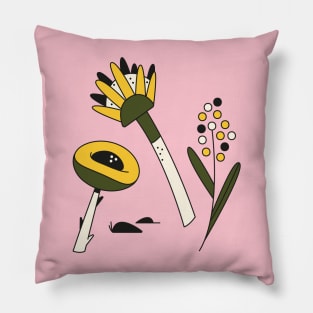 Wild flowers Pillow